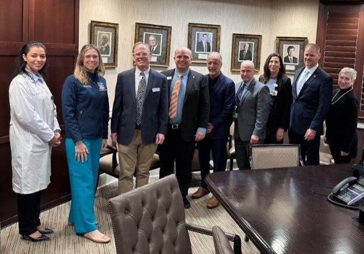 Margie Donlon Visits Hackensack Meridian