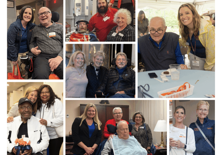 Collage of ALS United Mid-Atlantic Social Workers.
