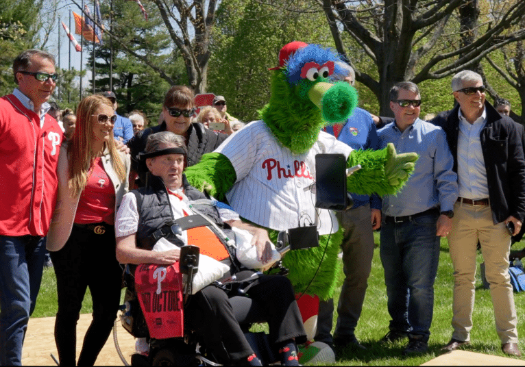 Phillies and Asplundh Tree Planting